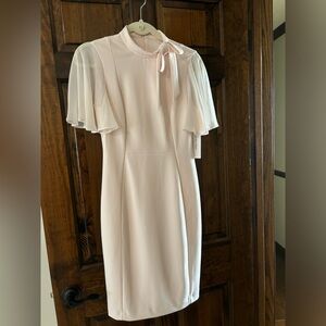 Elegant Dress - Very soft pale light pink color